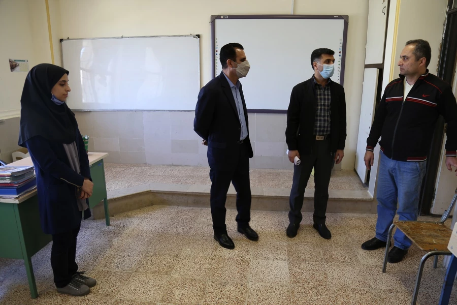 بازدید از مدارس مجری طرح کارورزی . 11