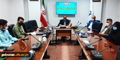 نشست صمیمی دکتر کیخا سرپرست دانشگاه فرهنگیان گلستان با اعضای دانشجویی کنگره شهدای دانشجو معلم