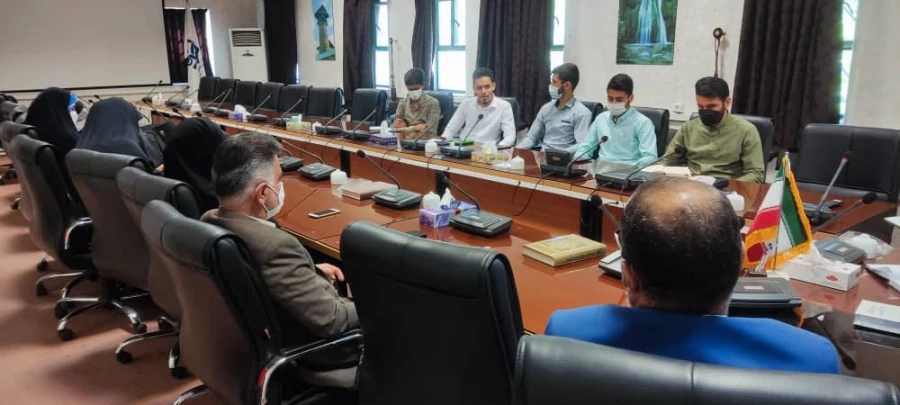 نشست صمیمی دکتر کیخا سرپرست دانشگاه فرهنگیان گلستان با اعضای دانشجویی کنگره شهدای دانشجو معلم 5