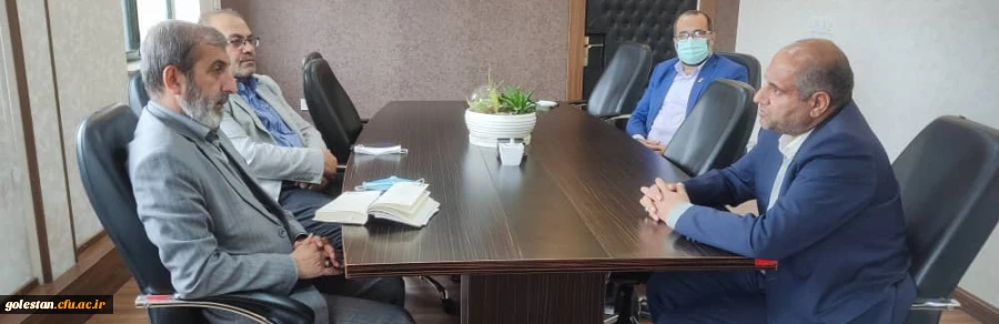 دیدار دکتر کیخا رئیس دانشگاه فرهنگیان گلستان با دکتر منتظری نماینده مردم گرگان و آق قلا در مجلس شورای اسلامی 2