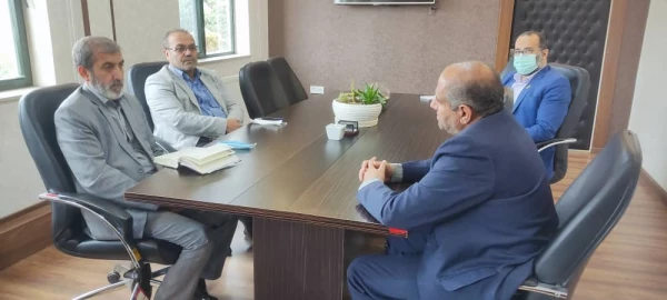 دیدار دکتر کیخا رئیس دانشگاه فرهنگیان گلستان با دکتر منتظری نماینده مردم گرگان و آق قلا در مجلس شورای اسلامی 5