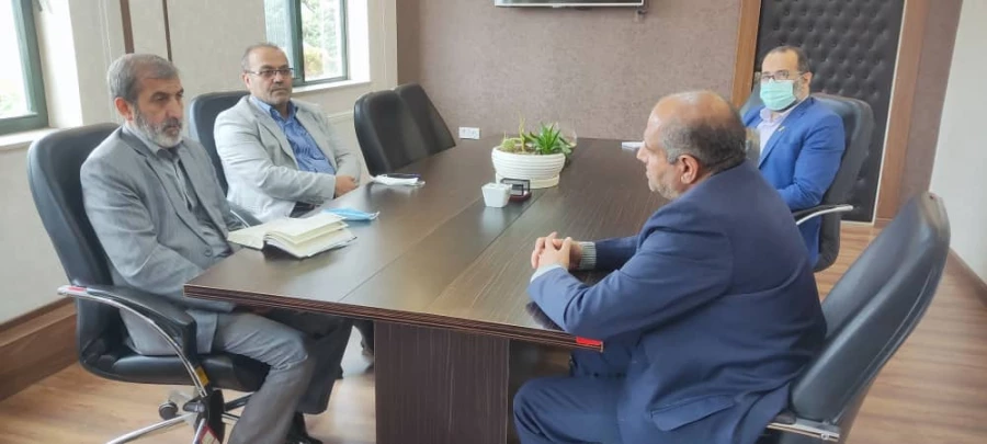 دیدار دکتر کیخا رئیس دانشگاه فرهنگیان گلستان با دکتر منتظری نماینده مردم گرگان و آق قلا در مجلس شورای اسلامی 5