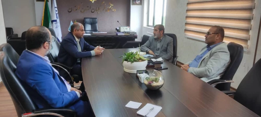 دیدار دکتر کیخا رئیس دانشگاه فرهنگیان گلستان با دکتر منتظری نماینده مردم گرگان و آق قلا در مجلس شورای اسلامی 7