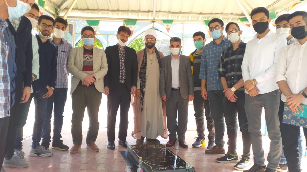 محفل انس با قرآن کریم و غبار روبی و عطر افشانی مزار شهید گمنام حوزه منتظریه گنبد کاووس  3