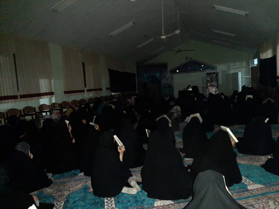 مراسم احیای شب قدر بیست و سوم ماه مبارک رمضان و سوگواری حضرت امام علی (ع) در نمازخانه پردیس امام خمینی (ره)  گرگان برگزار شد. 2