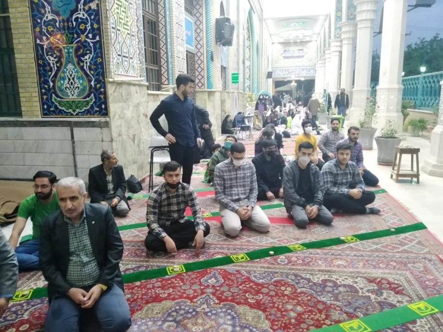 برگزاری طرح معنوی ضیافت شهدا توسط پردیس آیت الله خامنه ای گرگان 4