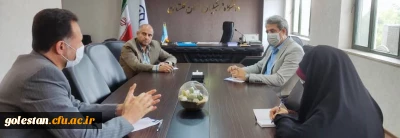 بازدید ناظرین فعالیت های فرهنگی و اجتماعی دانشگاه فرهنگیان از فعالیت های مدیریت و پردیس های استان گلستان