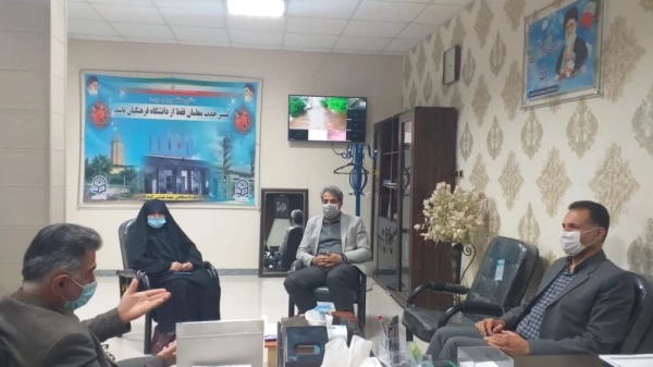 بازدید ناظرین فعالیت های فرهنگی و اجتماعی دانشگاه فرهنگیان از فعالیت های واحد دانشگاهی شهید بهشتی گنبد کاووس 2