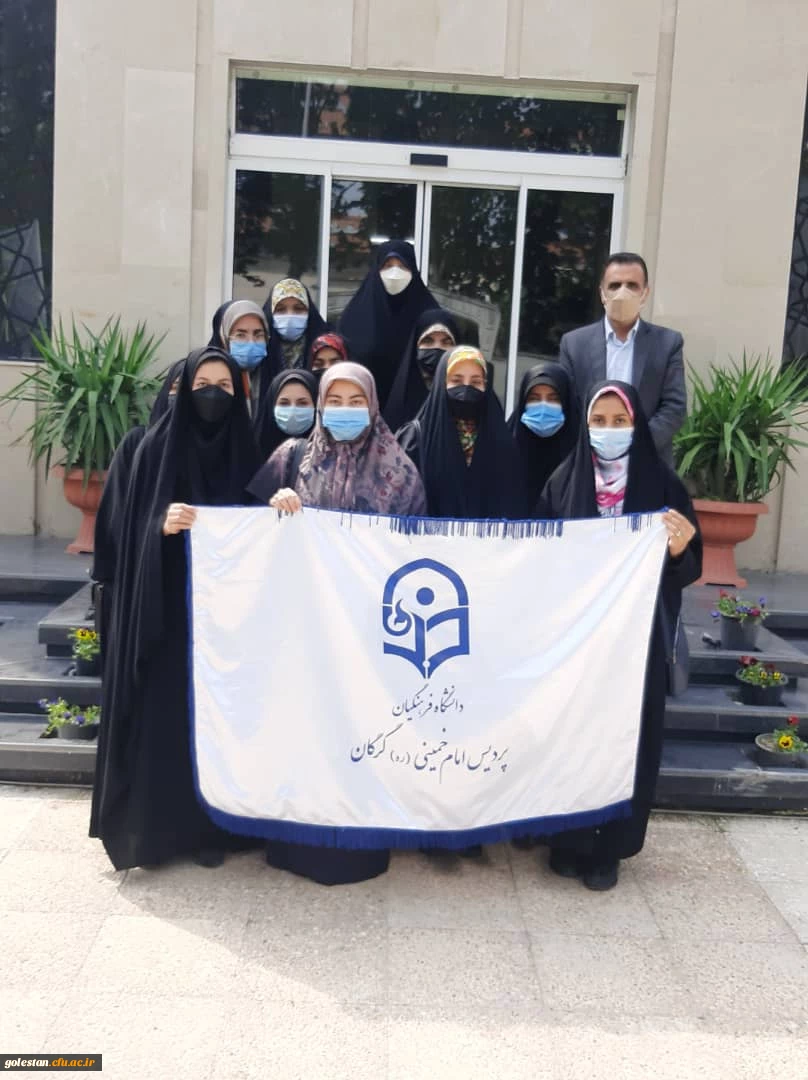 حضور حماسی و با شکوه دانشجو معلمان ،کارکنان و مسئولین دانشگاه فرهنگیان پردیس امام خمینی(ره) گرگان در راهپیمایی روز جهانی قدس . 2