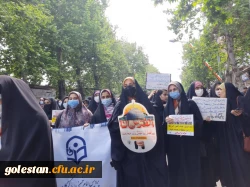 حضور حماسی و با شکوه دانشجو معلمان ،کارکنان و مسئولین دانشگاه فرهنگیان پردیس امام خمینی(ره) گرگان در راهپیمایی روز جهانی قدس . 2