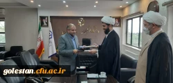 امضای تفاهم نامه همکاری دانشگاه فرهنگیان گلستان با اداره کل تبلیغات اسلامی استان 5