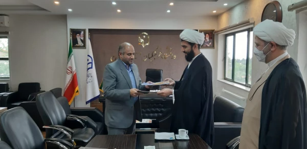 امضای تفاهم نامه همکاری دانشگاه فرهنگیان گلستان با اداره کل تبلیغات اسلامی استان 5