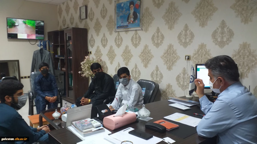 هم اندیشی جمعی از دانشجو معلمان رشته تربیت بدنی با میردیلمی سرپرست واحد دانشگاهی  2