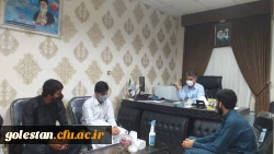 هم اندیشی جمعی از دانشجو معلمان رشته تربیت بدنی با میردیلمی سرپرست واحد دانشگاهی  3