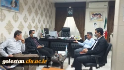 جلسه هم اندیشی نظارت و ارزیابی استان و حراست پردیس با همکاران واحد دانشگاهی شهید بهشتی گنبد کاووس  2