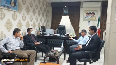 جلسه هم اندیشی نظارت و ارزیابی استان و حراست پردیس با همکاران واحد دانشگاهی شهید بهشتی گنبد کاووس 