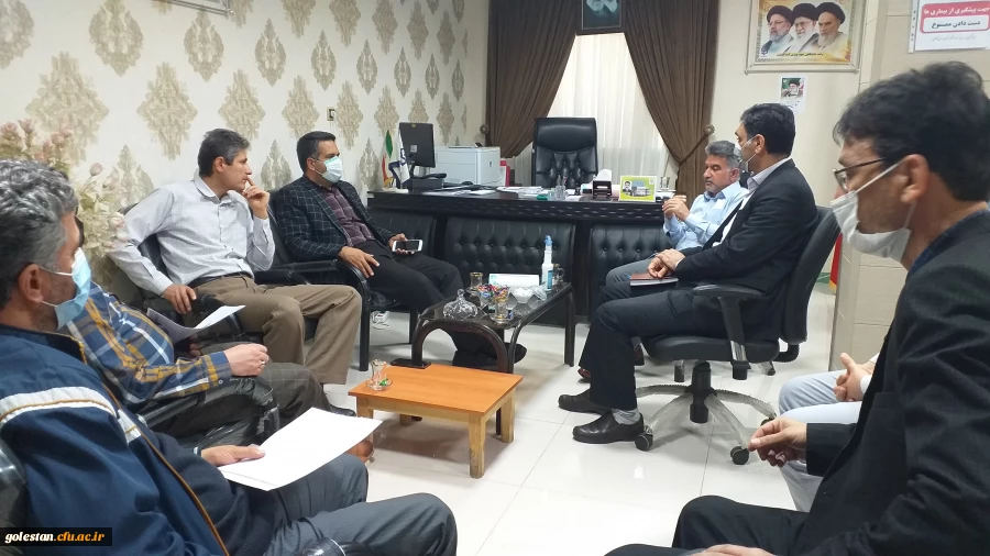 جلسه هم اندیشی نظارت و ارزیابی استان و حراست پردیس با همکاران واحد دانشگاهی شهید بهشتی گنبد کاووس  4