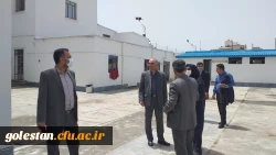 بازدید مسئولان هیئت نظارت بر دانشگاه های استان از واحد دانشگاهی شهید بهشتی گنبد کاووس  2