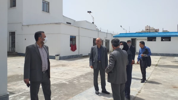 بازدید مسئولان هیئت نظارت بر دانشگاه های استان از واحد دانشگاهی شهید بهشتی گنبد کاووس  2