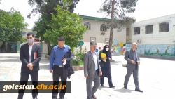 بازدید مسئولان هیئت نظارت بر دانشگاه های استان از واحد دانشگاهی شهید بهشتی گنبد کاووس  3