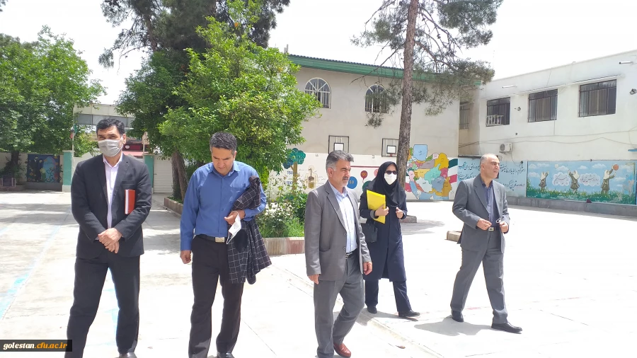 بازدید مسئولان هیئت نظارت بر دانشگاه های استان از واحد دانشگاهی شهید بهشتی گنبد کاووس  3