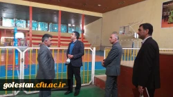 بازدید مسئولان هیئت نظارت بر دانشگاه های استان از واحد دانشگاهی شهید بهشتی گنبد کاووس  4