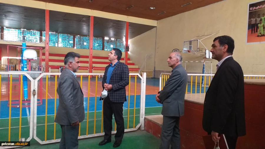 بازدید مسئولان هیئت نظارت بر دانشگاه های استان از واحد دانشگاهی شهید بهشتی گنبد کاووس  4