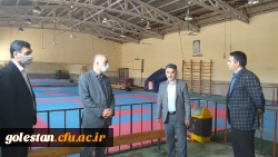 بازدید مسئولان هیئت نظارت بر دانشگاه های استان از واحد دانشگاهی شهید بهشتی گنبد کاووس  7