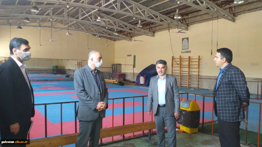 بازدید مسئولان هیئت نظارت بر دانشگاه های استان از واحد دانشگاهی شهید بهشتی گنبد کاووس  7