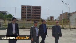 بازدید مسئولان هیئت نظارت بر دانشگاه های استان از واحد دانشگاهی شهید بهشتی گنبد کاووس  8
