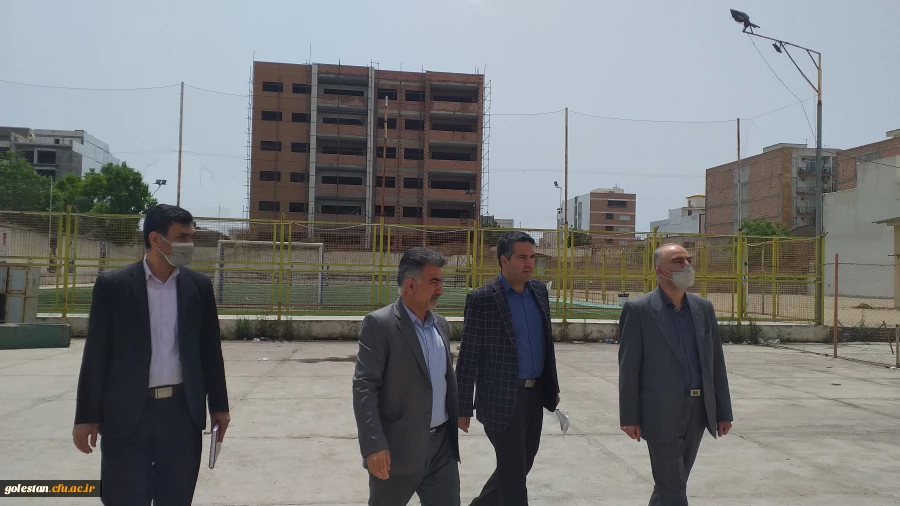 بازدید مسئولان هیئت نظارت بر دانشگاه های استان از واحد دانشگاهی شهید بهشتی گنبد کاووس  8