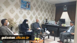 بازدید مسئولان هیئت نظارت بر دانشگاه های استان از واحد دانشگاهی شهید بهشتی گنبد کاووس  10