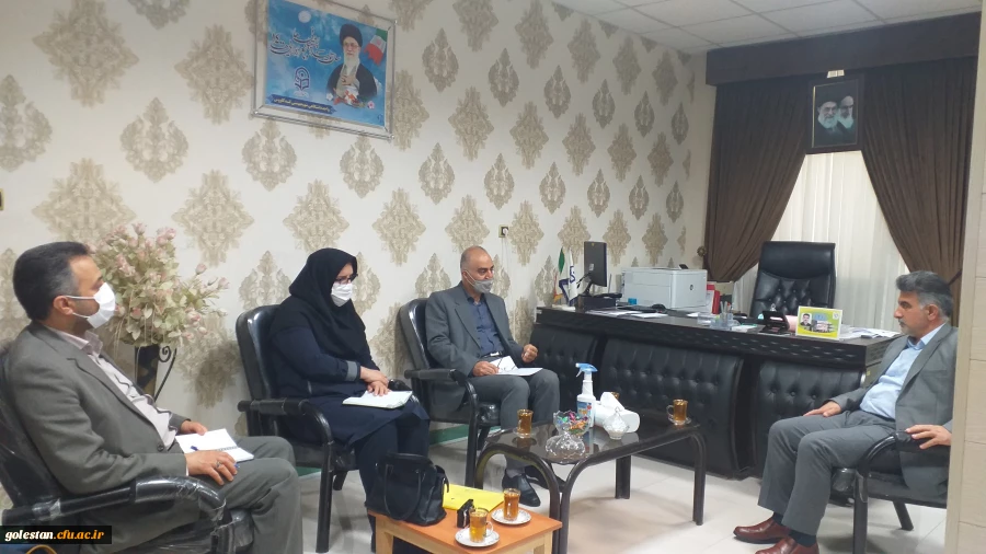 بازدید مسئولان هیئت نظارت بر دانشگاه های استان از واحد دانشگاهی شهید بهشتی گنبد کاووس  10