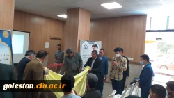 رونمایی از سه کتاب جدید دانشجو معلمان واحد دانشگاهی شهید بهشتی گنبد کاووس در دهه سرآمدی آموزش باحضور دکتر شادمهر نماینده مردم گنبد کاووس در مجلس شورای اسلامی  6