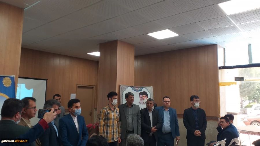 رونمایی از سه کتاب جدید دانشجو معلمان واحد دانشگاهی شهید بهشتی گنبد کاووس در دهه سرآمدی آموزش باحضور دکتر شادمهر نماینده مردم گنبد کاووس در مجلس شورای اسلامی  11
