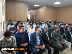 مراسم دهه سرآمدی آموزش در واحد دانشگاهی شهید بهشتی گنبد برگزار شد. 10