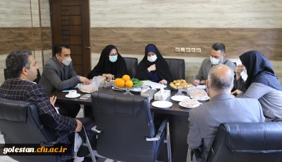 بازدید هیات نظارت ، ارزیابی و تضمین کیفیت عتف استان گلستان از دانشگاه فرهنگیان پردیس امام خمینی (ره) گرگان 