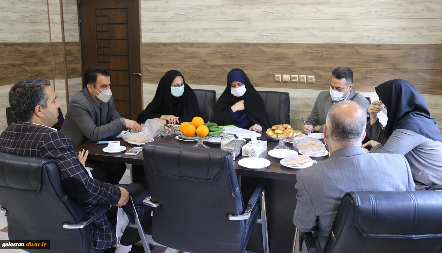 بازدید هیات نظارت ، ارزیابی و تضمین کیفیت عتف استان گلستان از دانشگاه فرهنگیان پردیس خواهران امام خمینی (ره) گرگان  2