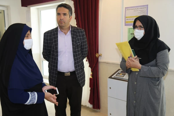 بازدید هیات نظارت ، ارزیابی و تضمین کیفیت عتف استان گلستان از دانشگاه فرهنگیان پردیس خواهران امام خمینی (ره) گرگان  2