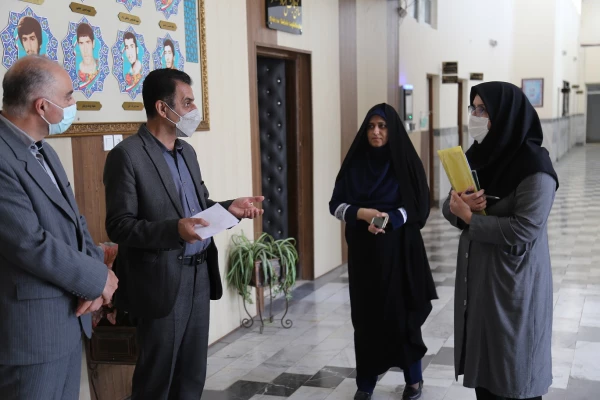 بازدید هیات نظارت ، ارزیابی و تضمین کیفیت عتف استان گلستان از دانشگاه فرهنگیان پردیس خواهران امام خمینی (ره) گرگان  2