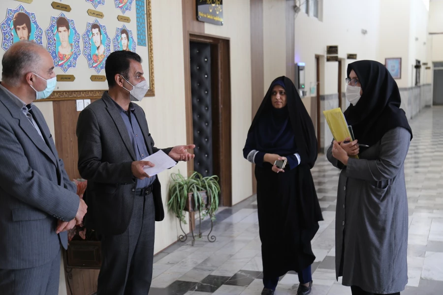 بازدید هیات نظارت ، ارزیابی و تضمین کیفیت عتف استان گلستان از دانشگاه فرهنگیان پردیس خواهران امام خمینی (ره) گرگان  2