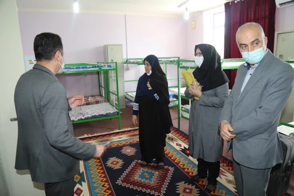 بازدید هیات نظارت ، ارزیابی و تضمین کیفیت عتف استان گلستان از دانشگاه فرهنگیان پردیس خواهران امام خمینی (ره) گرگان  2