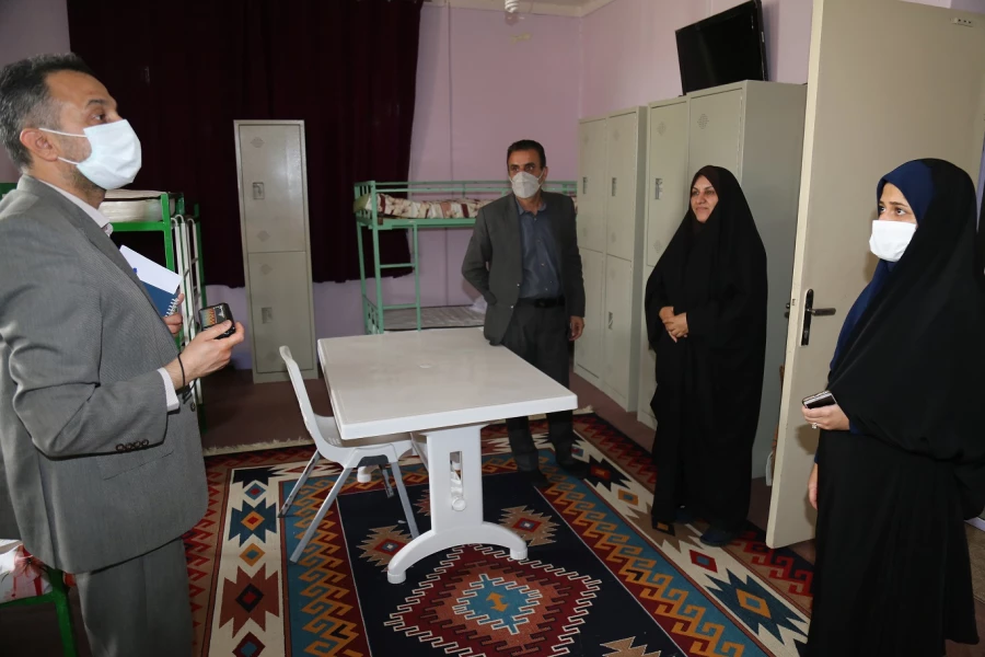 بازدید هیات نظارت ، ارزیابی و تضمین کیفیت عتف استان گلستان از دانشگاه فرهنگیان پردیس خواهران امام خمینی (ره) گرگان  2