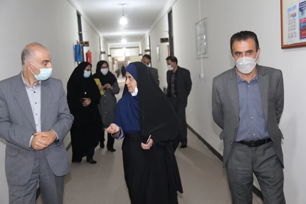 بازدید هیات نظارت ، ارزیابی و تضمین کیفیت عتف استان گلستان از دانشگاه فرهنگیان پردیس خواهران امام خمینی (ره) گرگان  2