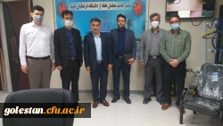 قدر دانی سید رحمت اله میر دیلمی سرپرست واحد دانشگاهی شهید بهشتی گنبد کاووس از زحمات احسان قره داغلی در حوزه روابط عمومی واحد دانشگاهی  3