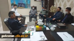 قدر دانی سید رحمت اله میر دیلمی سرپرست واحد دانشگاهی شهید بهشتی گنبد کاووس از زحمات احسان قره داغلی در حوزه روابط عمومی واحد دانشگاهی  7