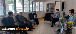 بازدید ازطرح کارورزی دانشجویی درواحدآموزشی کارشناسان گنبدکاووس. 2
