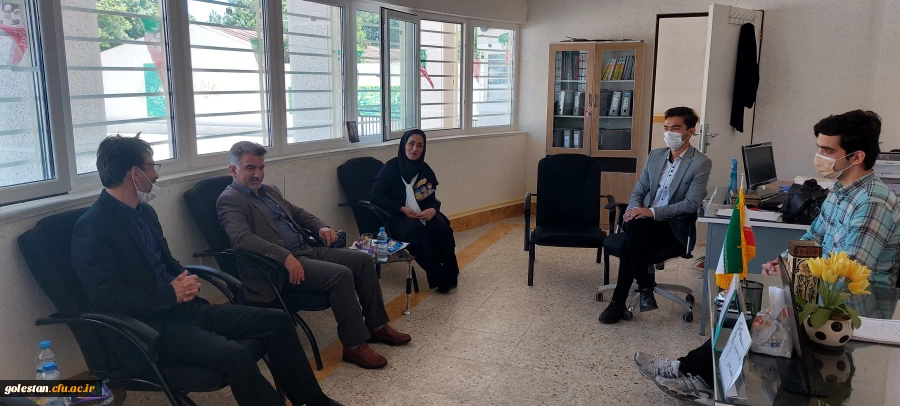 بازدید ازطرح کارورزی دانشجویی درواحدآموزشی کارشناسان گنبدکاووس. 2