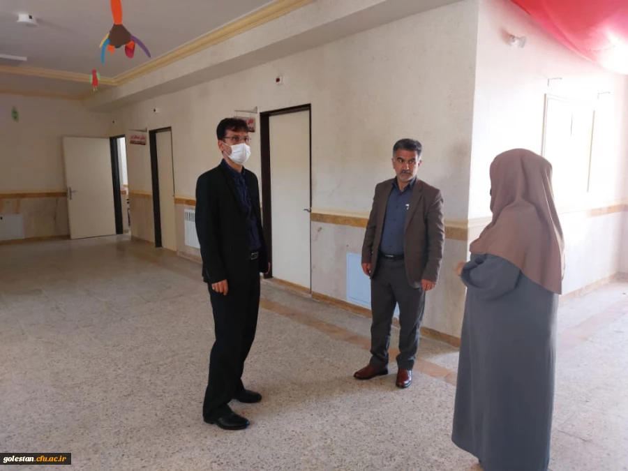 بازدید ازطرح کارورزی دانشجویی درواحدآموزشی کارشناسان گنبدکاووس. 2