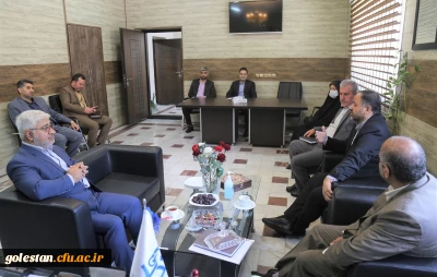 بازدید اعضای کمیسیون دانشجویی شورای تامین استان گلستان از دانشگاه فرهنگیان پردیس امام خمینی(ره) گرگان . 